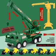 Crane Crane Boy Model Inertia Year Old Car Toy3-6Engineering Truck Crane Simulation Children's Extra