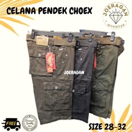 DQ282 Celana Pendek Pria Choex Cargo Tactical Polos Celana Choex Cargo