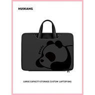 Laptop Bag Cute Panda Handbag Suitable for Lenovo Shin-Chan pro16 Protective Case Huawei matebook14 Apple macbook15: 6 Liner Bag 13inch Shockproof