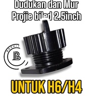 2.5inch Biled Projector Mount Nut Biled Lock H6/H4