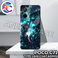 AC66/Case poco C71/ ANIME Motif/softcase poco C71/casing poco C71/silicone poco C71