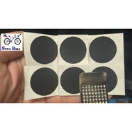 Tire Patch - Glue Free Tire Patch - Glue-Free Bicycle Tire Patch - Black