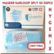 Hygenix SURGICAL FACE MASK 3PLY THICK CONTENTS 50PCS