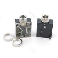 5x PJ-324 3.5mm female Headphone Jack 5 Pin PCB Mount Stereo 3pole audio plug power Socket Connector