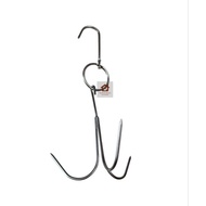 GANTUNGAN BBQ Triple Meat Duck HOOK 5mm thick stainless steel chicken and Duck Meat hanger/