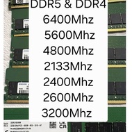 SERVER  RAM DDR5 & DDR4 64GB 32GB 16GB