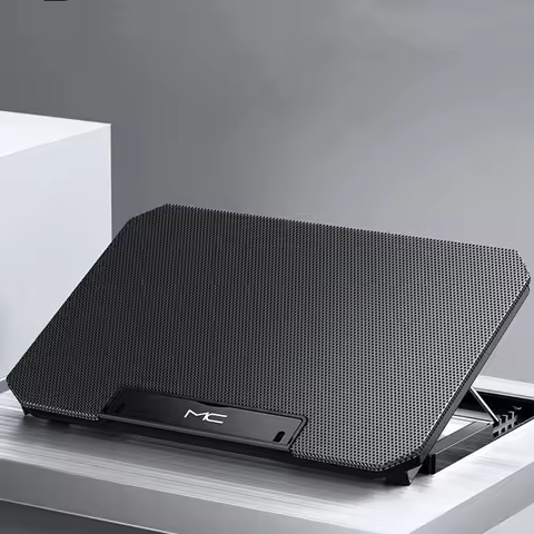 Gaming Laptop Cooler Large Size For 12-16 Inch Notebook Two USB Laptop Cooling Pads Wind Speed Adjus