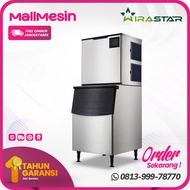 Mesin Ice Cube Pembuat Es Batu Kristal WIRASTAR ICB-500P | Kapasitas 225 kg/24jam