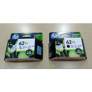 HP 62 and 62xl HIGH YIELD BLACK AND COLOUR ORIGINAL INK CARTRIDGE (C2P05AA) (CZ993A)