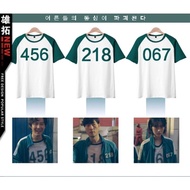 Squid games t-shirt 456/218/067/001