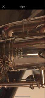 Yamaha yas62s alto saxophone and tenor saxophone yts62s