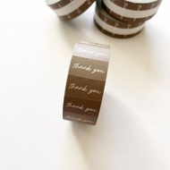 標籤貼紙 thank you