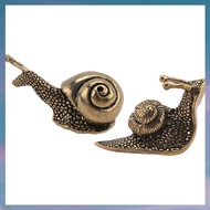 [hotkeystore.] 2Pcs Snail Decor Outdoor Pond Garden Snail Solid Snail Ornaments with Decor Effect th