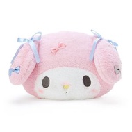 SANRIO - My Melody 日版 毛絨 公仔 大頭 抱枕 毛公仔 攬枕 頭型 cushion 咕o臣 頭形 美樂蒂 2022年 (Anytime Pitot 系列)