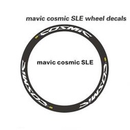 Mavic cosmic SLE 公路自行車車輪裝貼花 700C 自行車輪輞貼紙輪輞深度 38mm 40mm 50mm