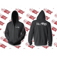 Anime Zipper Hoodie Jacket Re:zero Rezero Re Zero