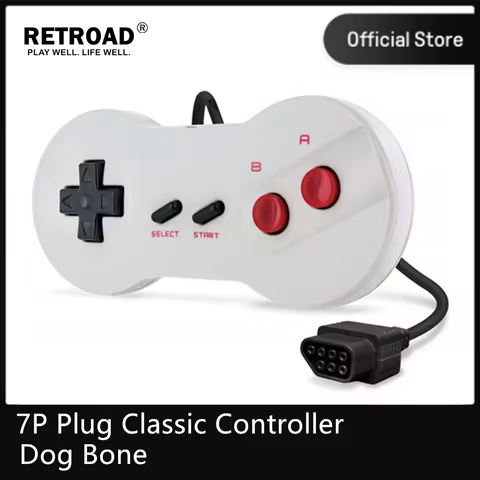 Dogbone Classic Game Controller Grey Colour 7P Plug