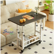 Laptop Table with Wheels Bedside Table/ Work Table and Dining Table/