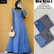 Maxi Jeans Dresses Jubah Muslimah Hijabs Fashion Long Dresses Gamis Dress