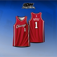 CHICAGO BULLS SCRIPT CITY JERSEY