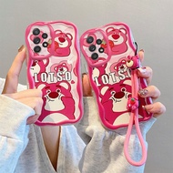 Casing Samsung A52 Casing Samsung A52s Casing Compatible With Cute Cartoon Cream Edge Soft Silicone 