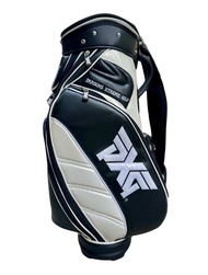 PXG Golf Cart Bag 9” ถุงกอล์ฟพรีเมียม ทรงมาตรฐาน วัสดุหนังกันน้ำ ดีไซน์หรู มีให้เลือก 2 สี (ดำ-ขาว /