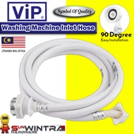 ViP UNIVERSAL Washing Machine Inlet Hose 90 Degree Connection Different Length Available