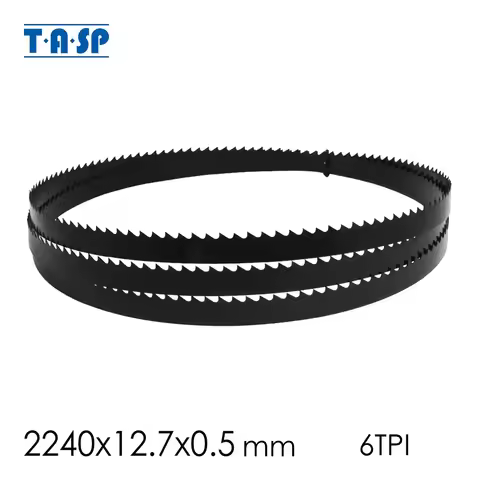 TASP 1 Piece 2240 x 12.7 x 0.5mm Bandsaw Blade 6 TPI Band Saw Blades Woodworking tools for Makita LB