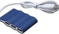 iBUFFALO BASH401BL USB 2.0 Hub AS Series Bus Power 4 Ports Blue