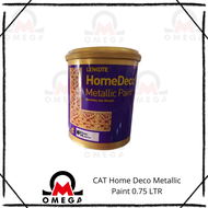Cat Tembok Emas Gold 1 kg Metalic Home Deco Lenkote Avian Brand Water Based Cat Gypsum Propilan Kubah Masjid (KHUSUS PULAU JAWA)
