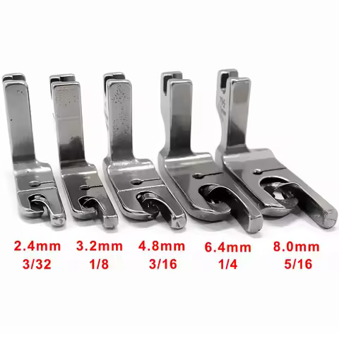 Roll Hemming Presser Foot For Brother Singer Juki Industrial Single-needle Sewing Machine Accessorie