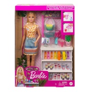 Barbie​ Smoothie Bar Playset with Blonde Doll (GRN75​  บาร์บี้ เพลย์เซตสมูทตี้ GRN75