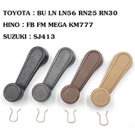 888 Mirror Hand Crank A25 TOYOTA BU LN LN56 RN25 RN30 HINO FB FM MEGA KM777 SUZUKI SJ413 Car Window
