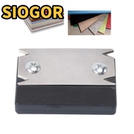 SIOGOR Woodworking Edge Trimmer, ​Black ​Mini ​Edge Banding Trimmer​, ​Trimmer Utensil​ ​Deburring​ 
