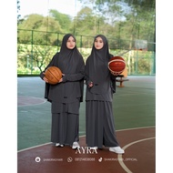 Ayra Series Syar'i Sportswear Set | Abaya + Khimar Set