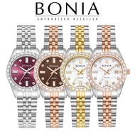 [Official Warranty] Bonia BNB10553 Series Women's 29mm Pearl Blank Dial Stainless Steel Watch Water 