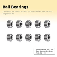 100-10PCS Ball Bearings 608zz 623zz 625zz 626zz 688zz 685zz Deep Groove Carbon Steel for Skateboard 