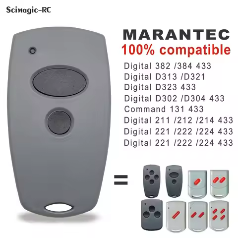 Marantec Digital 302 304 313 Comfort 220 250 252 270 AZ021 64176 Remote Control 433.92MHz 433MHz Fix