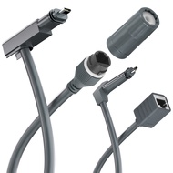 ECILY 1คู่สำหรับ Starlink Gen 2สายพ่วงอะแดปเตอร์เชื่อมต่อ RJ45 SPX เข้ากับปลั๊กอีเธอร์เน็ตกันน้ำ