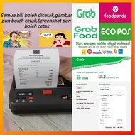 zicox HDT334 Battery operated A6 Courier AWB label Sticker Portable Mobile Bluetooth courier AWB The