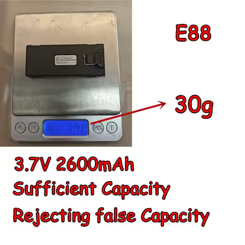 3.7V 1800mAh 2600mAh Lipo Battery 2600mAh for E88 E88PRO P1 K3 LS-E525 E525 PRO/1800mAh