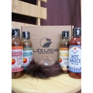 NEW RECIPE LESLADA Sos Diet@ Sugar Free (Stevia) Hot Sauce Termurah dan Terendah Kalori | Sos Atkins