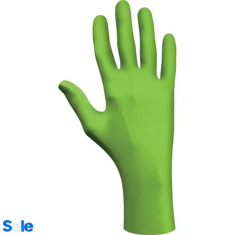 Best N-Dex 7705PFT Accelerator-free Disposable Nitrile Glove, Powder Free, X-Large (Pack of 100) Gre