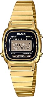 Casio LA670WA Series | Women's Digital Watch | Retro Design | WR | Daily Alarm | 1/10 SEC Stopwatch 