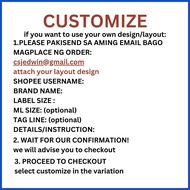 ▶ ❀ ☑️ WATERPROOF CHICKEN PASTIL STICKER LABELS
