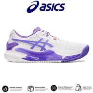 UNGU Tennis Shoes Asics Gel Resolution 9 Clay White/ Purple