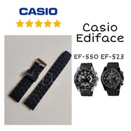 New CASIO EDIFICE EF-550 EF-523 RUBBER STRAP
