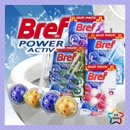 Bref Power Active Toilet Cleaner 2p x 3/5 Packs (6-10pcs) | Mix Ocean Pine Lavender Lemon