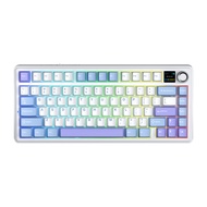 คีย์บอร์ด (keyboard) iHAVECPU AULA F75 MAX SIDE PRINTED 3IN1 WIRELESS