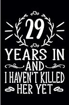 29th Wedding Anniversary Notebook: Twenty-Nine Years Celebration Journal for Husband and Wife - Funn